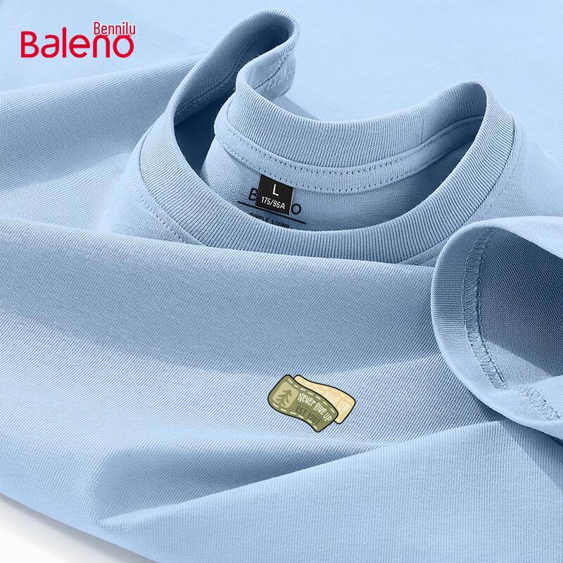 

Baleno Men s Loose Fit Cotton Short Sleeve T-Shirt 4XL