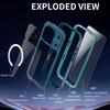 SHELLBOX For iPhone 17 Pro IP68 Waterproof Case Compatible with MagSafe Clear Phone Cover