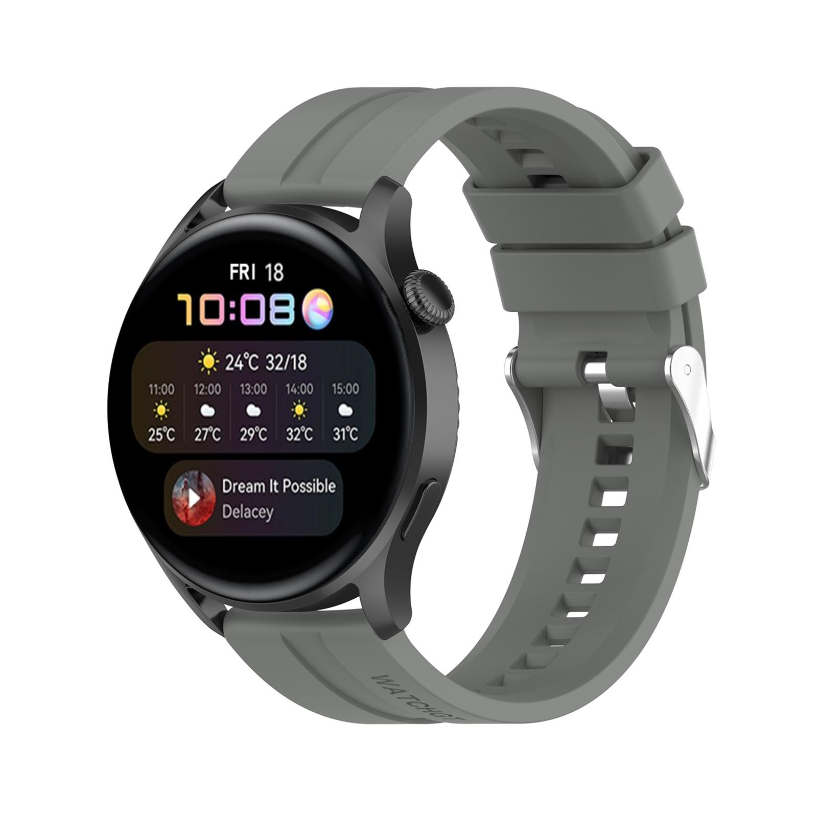 

Compatible for Watch 3 Watch3 Pro Smart Watch Silicone Strap 22mm