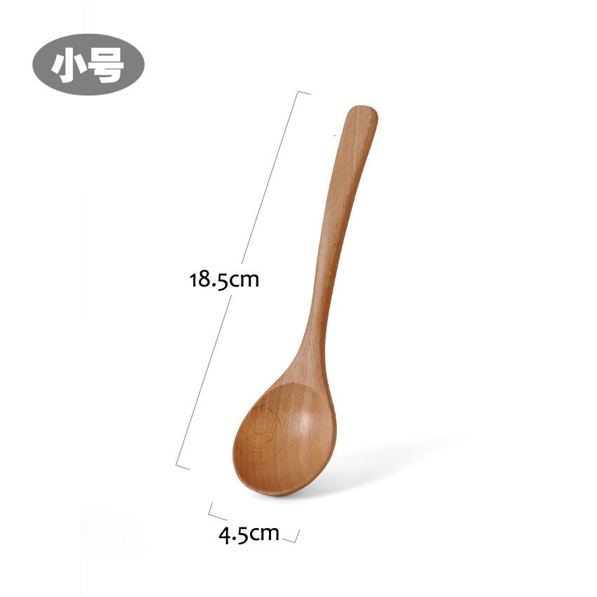 

Wooden Spoon Rice Scoop Coffee Stirring Mixing Soup Spoons Natural Cooking Utensils Handmade Home Tableware Cutlery for Kicthen