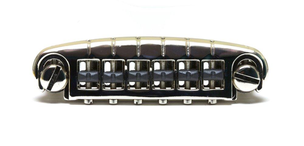 

Graph Tech ResoMax NW2 Wraparound Magnetic Bridge Loaded with ResoMax Nickel PS-8593-N0 Saddles,