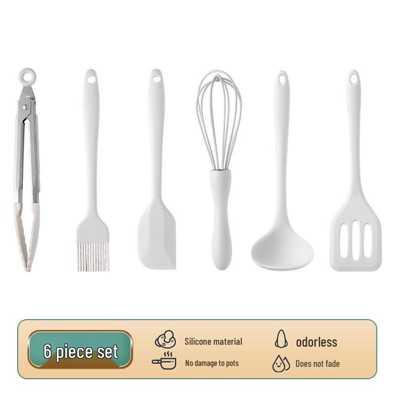 Yingsibo Silicone Non-stick Stir-fry Spatula Set - Heat-Resistant Kitchen Tools.