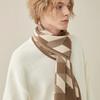 Fashion Design Scarf Imitation Wool Wraps Men Plaid Thick Warm Skin-friendly Business Muffler Male Classic Simple Young Scarves