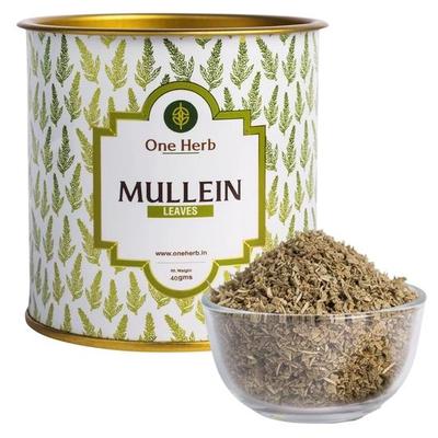 The Indian Chai Jedna bylina - Čaj z divizny 40G ,List divizny ,Bylinná podpora pro zdravé dýchací cesty a imunitu ,Pomáhá zklidnit bolest v krku