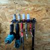 Wall Mount Tool Storage Bracket 3 In 1 For Sockets Pneumatic Tools Torque Wrenches Workshop Hardware Organizer Rack Storage