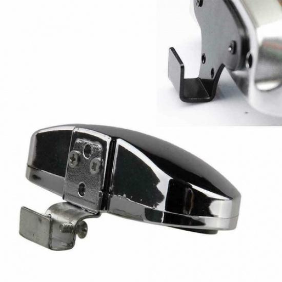 Side Rear View Blind Spot Mirror Adjustable Car Wide Angle Add On For Left+Right