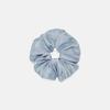 SHEER GRID SCRUNCHIE (grey)