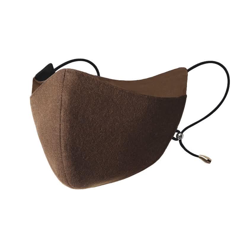 Mu Qingqing Silk Eye Protection Warm Face Mask
