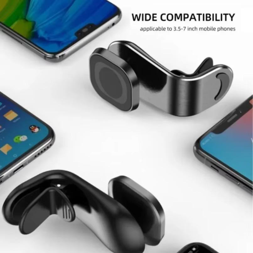 Magnetic Car Phone Holder 360° Rotation Air Vent Clip Mount for Magsafe iPhone 16 15 14 13 12 Xiaomi Samsung Smartphones Brcket