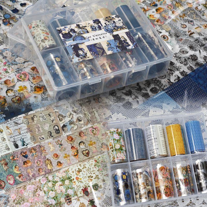 

Retro Baroque European Pattern Nail Sticker Transfer Paper Fantasy Retro Transfer Paper