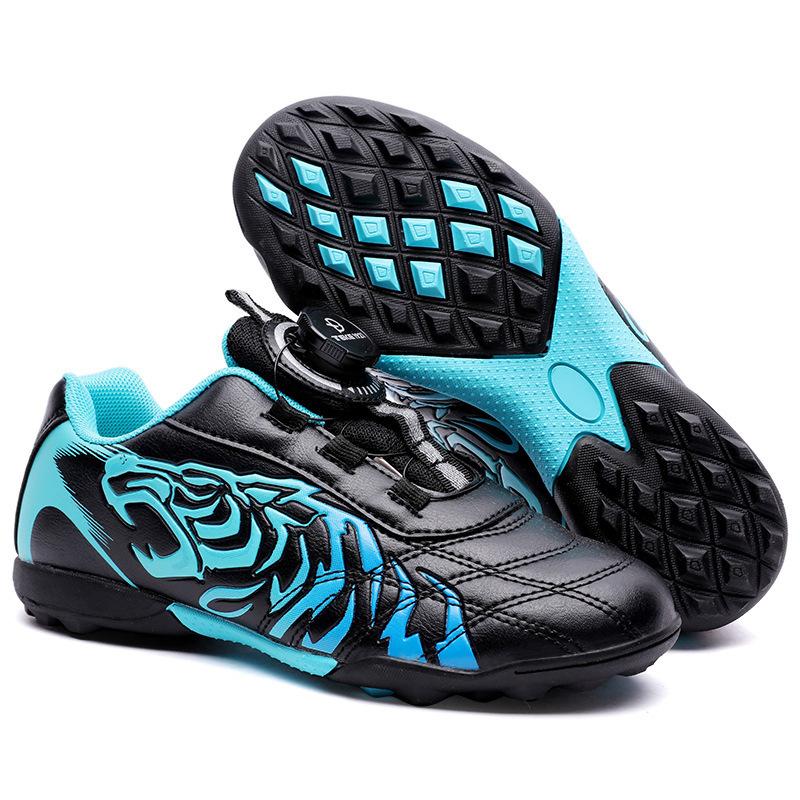 Football Shoes Children's Men's and Women's Knob Direct Sales Training Artificial Grass Low-top Sports Shoes 2025 Long Nails One Piece Factory