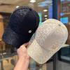 Damen Mode Verstellbare Baseballkappe Frühling Sommer Herbst M Runde Logo Kappe Stil Für Alle Jahreszeiten Für Männer Und All-Match Trendig Für Den Alltag