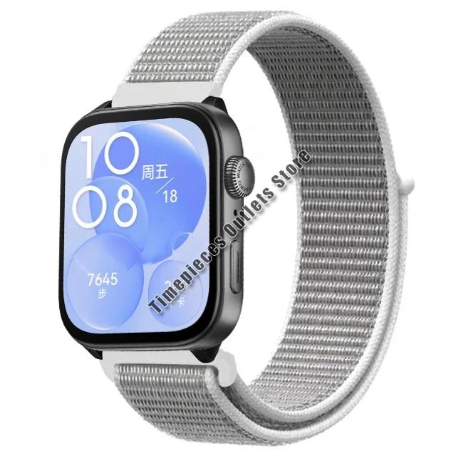 Nylon Loop Strap For Huawei Watch Fit 3 Sport Breathable Replacement Bracelet Wristband For Huawei Watch Fit 3 Belt Accessories