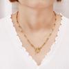 Durable Stainless Steel Necklace - Multiple Models, Waterproof, Non-Fading