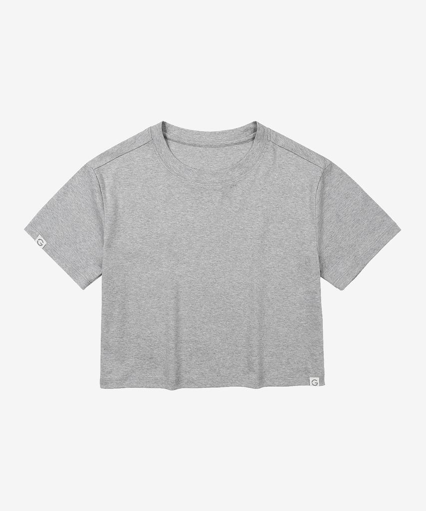 GRANDE LINE Essential Cotton Crop Top_10 Colors