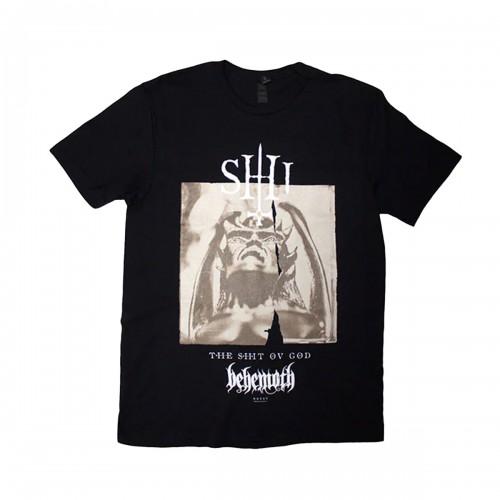 Behemoth Unisex Adult The Shit Ov God Parchment Back Print T-Shirt