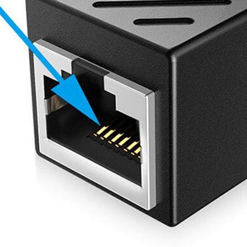 4pc RJ45 Female to Female CAT6 5e Network LAN Ethernet Connector Coupler Adapter