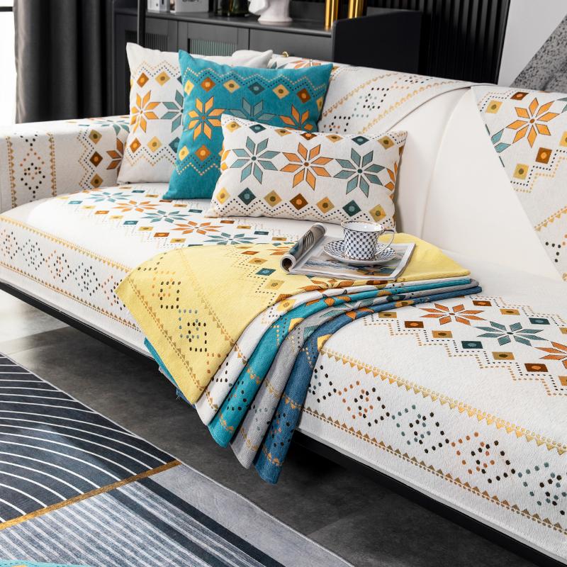 Sofa Mats Are Universal All Year Round, Simple and Modern, Pet Friendly, Non Slip and Scratch Resistant, and Home Decoration Pro