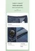Damen High Waist Tencel Jeans - Frühling/Sommer Leicht, Stretch, Große Größen, Gerade, Freizeit Hose