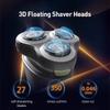 Philips Electric Shaver S1886 3D Floating Heads 27 Self-Sharpening Stainless Steel Blades