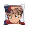 Itadori Yuji  Pillowcases Merchandise Soft Cushion Cover Decoration  JJK Anime  Throw Pillow Case Cover Home Multiple Sizes