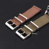 Nylon-Uhrenarmbänder 20mm 22mm für Seiko Armband für Herren Militärisch Lässig Armee Sport Armband Gürtel Schnellwechsel-Stifte Armband