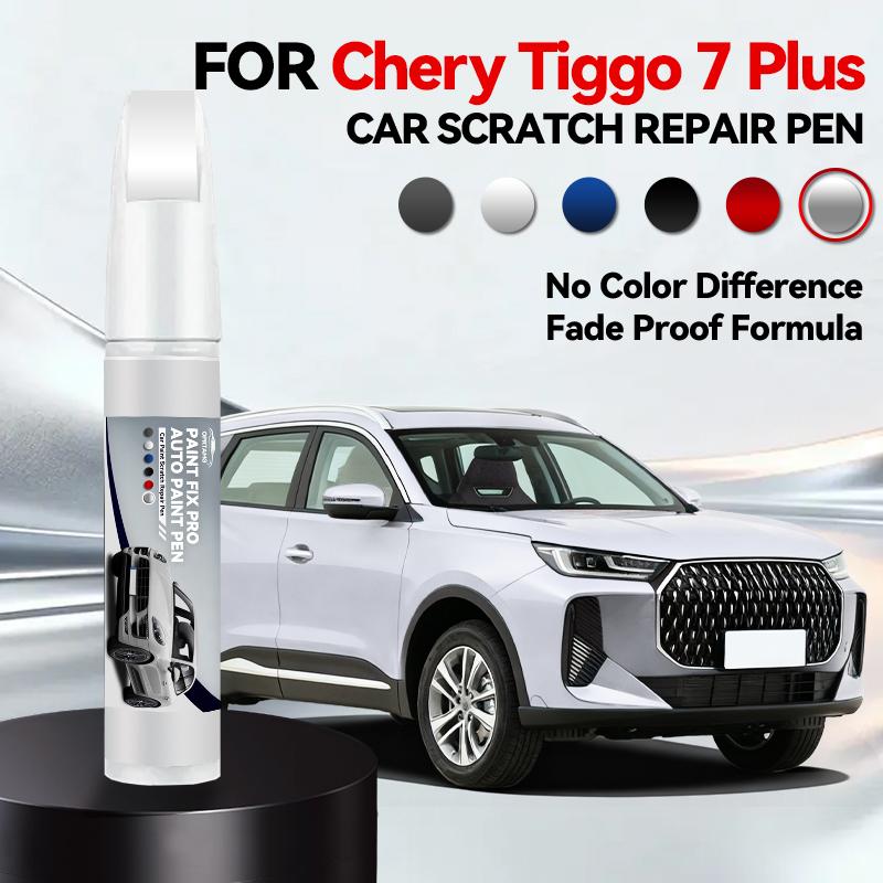 Veicolo per Uso Esclusivo Per Chery Tiggo 7 Plus 1990-2026 Penna per Riparazione Vernice Ritocco Rimuovi Graffi Accessori Auto Nero Silv