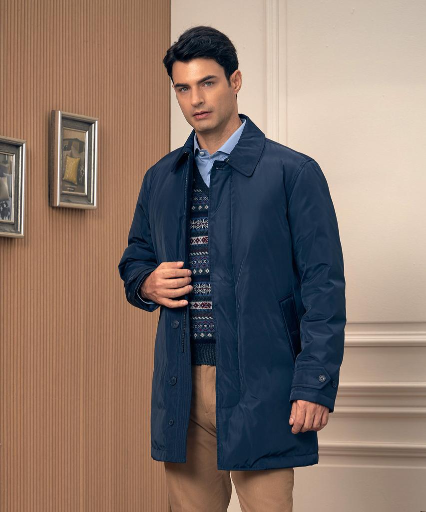 Uspoloassn White Label Goose Down Mac Coat_3Color