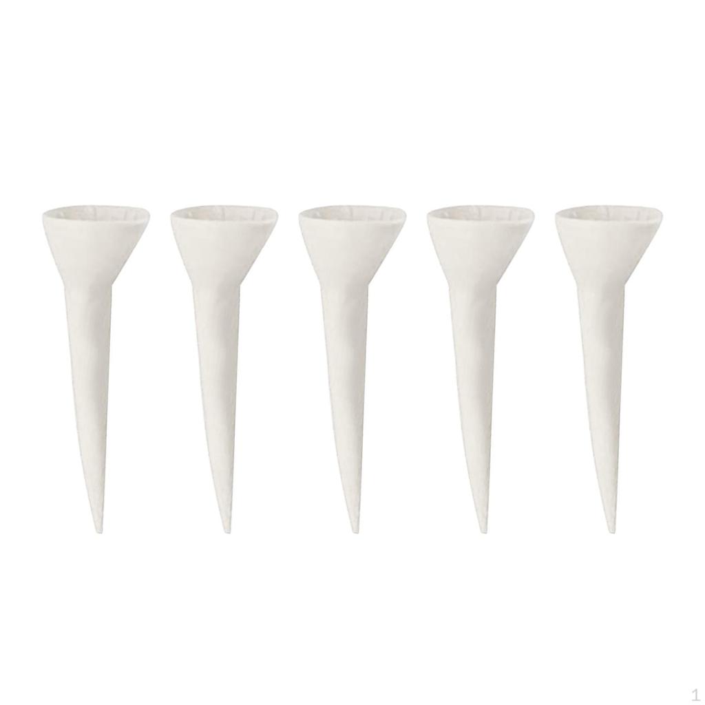 5 Pieces Bee Drinking Cup Water Feeding Dispenser for Garden Yard White
