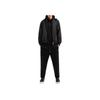 Armani Exchange Solid Logo Letter Emblem Short Casual Jacket Men jackets Black 6DZBL8-ZN5KZ-1200