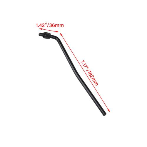 Yibuy 6mm Black Electric Guitar Tremolo Arm/Tremolo Bar/Whammy Bar with Double Locking System for Guitar Tremolo Repair