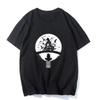 New 2026 Japanese Anime Naruto Cartoon Childrens Cartoon Printed Pattern Anime Casual Pure Cotton Shortsleeved Tshirt