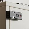 High Security Cabinet Lock Keyless Door Bolt Security Drawer Lock Adjustable Password Mechanism Easy to Install
