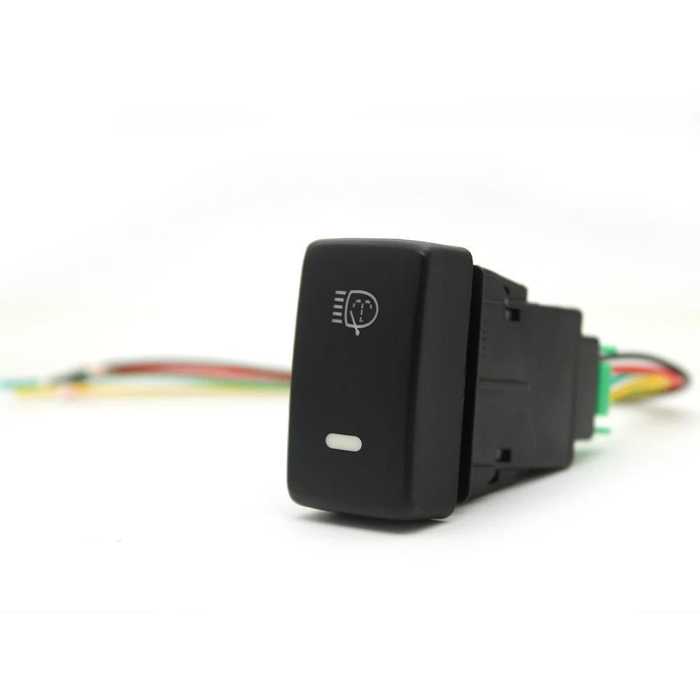Car Parking Radar Sensor Switch Power On Off LED DRL Fog Light Button For Honda Fit STREAM City Accord 8 2008 - 2013 Accessories