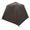 Fishing Tent for 4 Persons Brown Quick Release