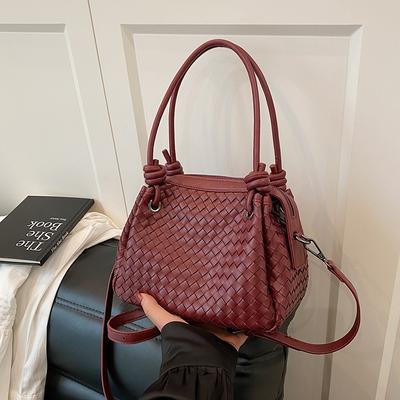 Summer New Wind Woven B Home Shopping Bag Portable Shoulder Oblique Span Women's Bag