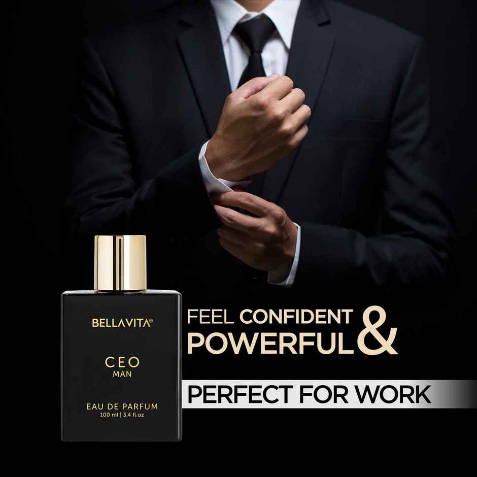 Bella Vita Organic CEO Man Eau De Parfum Per Uomo | Note Di Lunga Durata Di Limone E Zucchero