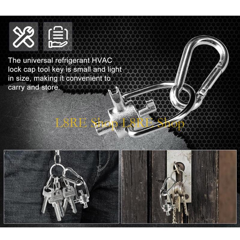 L8RE Multifuntional Air Conditioning Tool Air Refrigeration Repair Tool Metal Texture Suitable for Air System Maintenance China Mainland