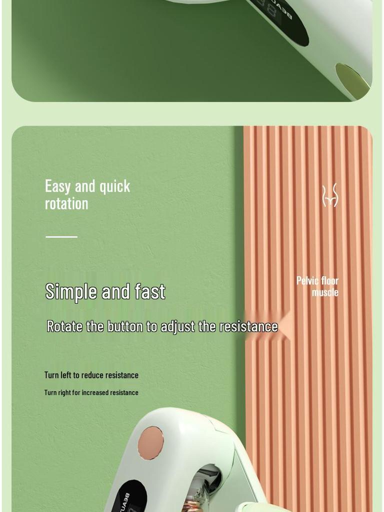 Postpartum Pelvic Floor & Leg Trainer: Kegel & Yoga Exercise Device for Recovery and Hip Closure