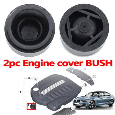 2 stück Für BMW 1 2 3 4 5 6 7 Serie X1 X3 X4 X5 X6 Motor Abdeckung Gummi Montage montieren E81 E87 F20 E90 F30 E60 F10 G30 E83 F25 G05