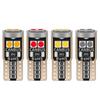2/10PCS T10 W5W LED Bulb 6SMD 400LM 6500K White Canbus Car Interior Dome Door Glove Box Trunk License Plate Lights 12V Dome Lights 6