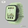 Electronic Watch Hollow Week Digital Sports Student LED Electronic Watch Couple Hollow Color Screen Watch Week Square Electronic Watch