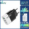QC 3.0 33W Fast Charger, GaN 9V/12V USB Charger Head, US & EU Standard