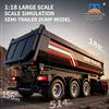 Huina 1509 1/18 19Ch Semirimorchio Per Camion Grande Radiocomandato Parte Anteriore Lega Giocattolo Accessori Camion Ribaltabile