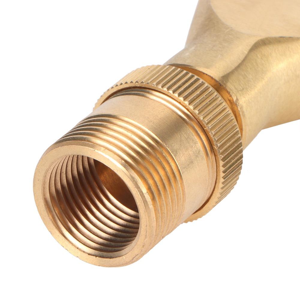 Brass Fan Shaped Fountain Nozzle Fountain Water Nozzle  Pool Fountain