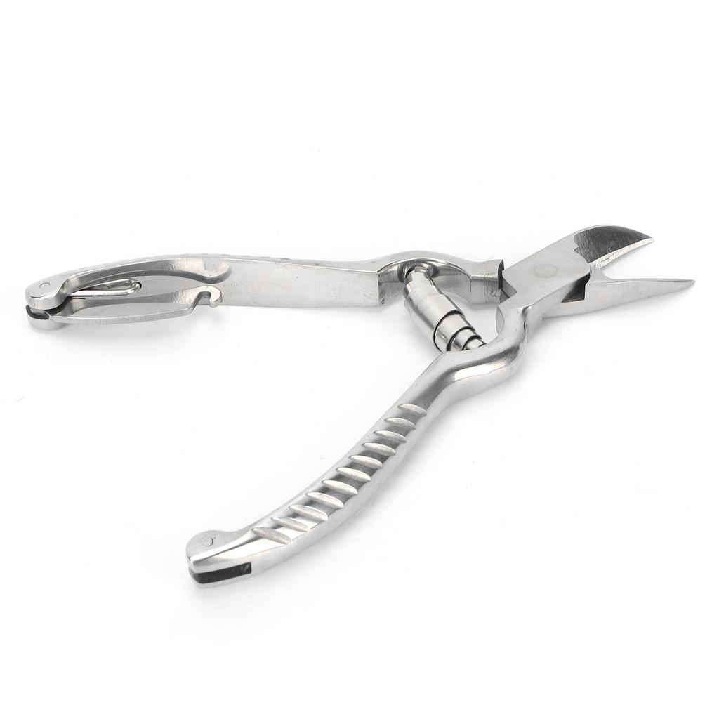 Piglet Teeth Cutter Stainless Steel Ergonomic Handle Curved Gourd Shaped Pig Tooth Nipper