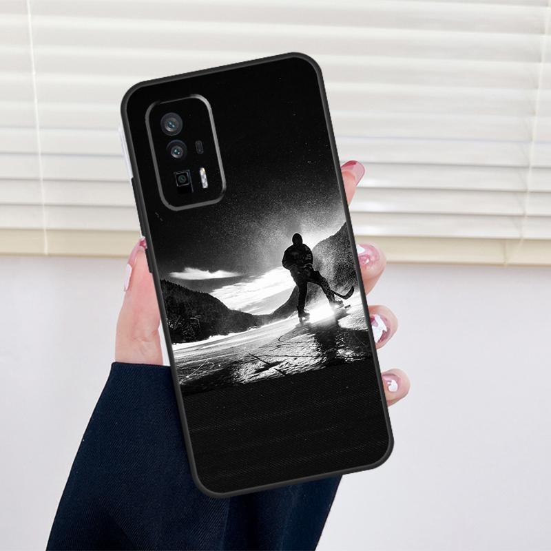 Ice Hockey Cover For Xiaomi 14 13 15 Ultra 11T 12T 13T 14T Pro POCO X7 Pro X3 X5 X6 M6 F5 F6 Pro Case