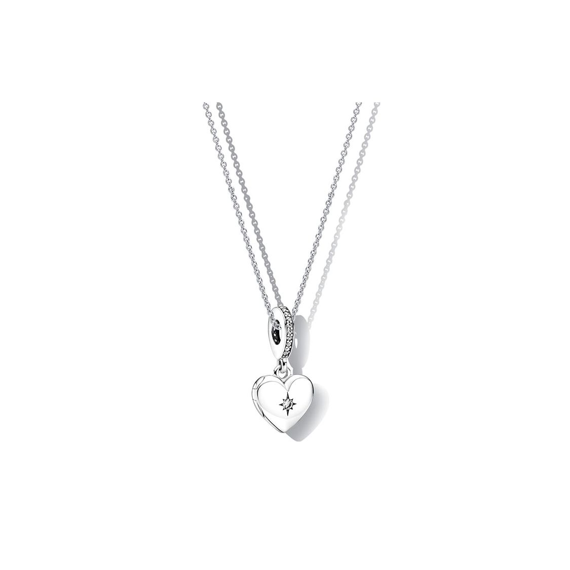 Pandora Forever In My Heart Necklace Set Women necklaces ZT2043-1 45