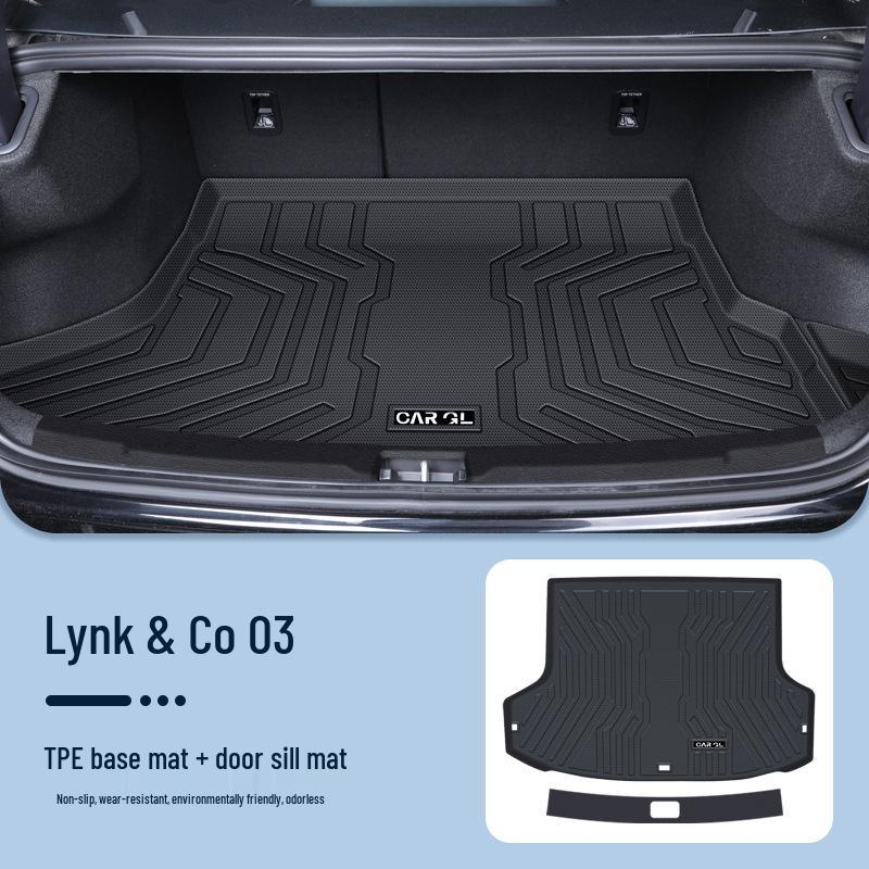 Lynk & Co 03 Trunk Mat: TPE Interior Accessory for 2026 Model