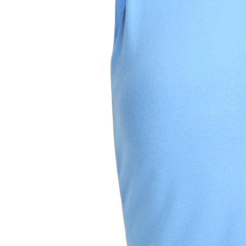 Polo Ralph Lauren SS24 Solid Slim Fit Short Sleeve Crew Neck Tank Top Women Tops Blue WMRXKNINCV20010-400